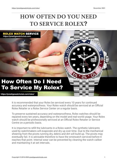 how often do you have to service a rolex|rolex maintenance without refinishing.